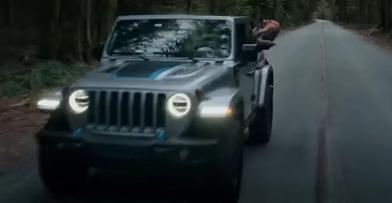 New Jurassic World Themed Jeep Wrangler 4xe Commercial