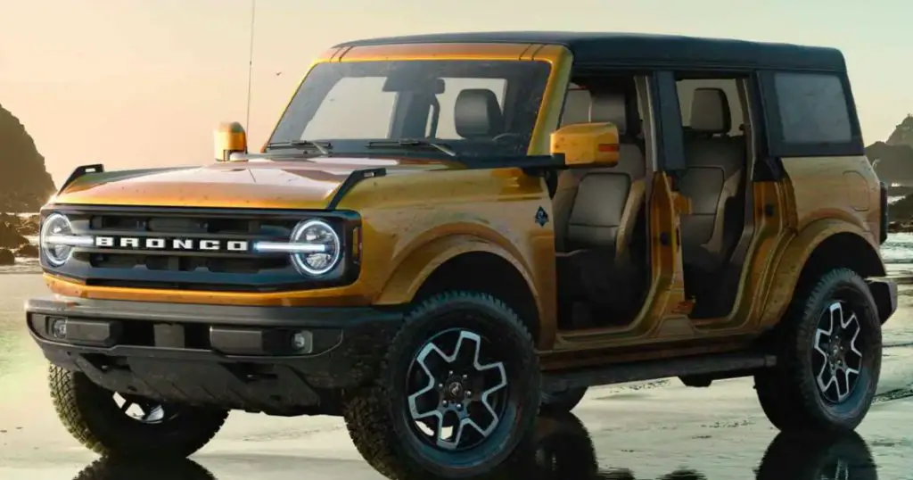 2021 Ford Bronco Outer Banks Debuts To Fight Jeep Wrangler Sahara