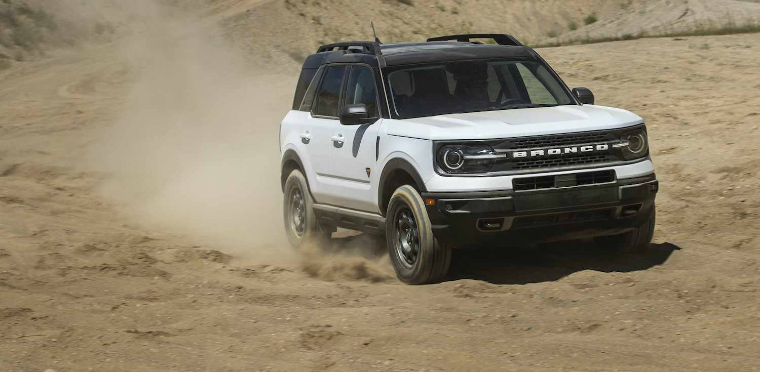The 2021 Ford Bronco Sport Managed to capture and IIHS Top Safety Pick + Award