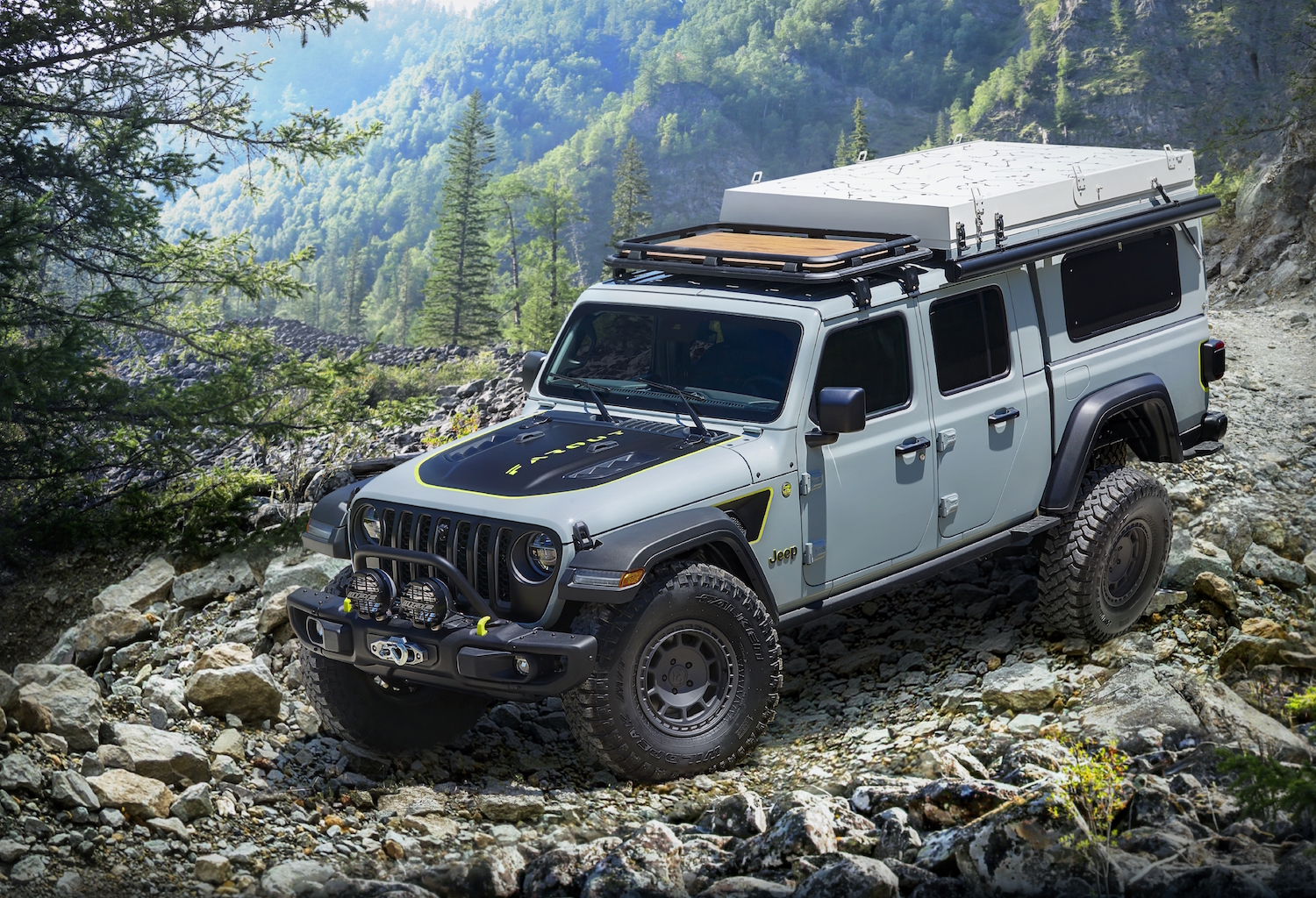 Jeep Gladiator Farout Concept from Moab Easter Safari 2021