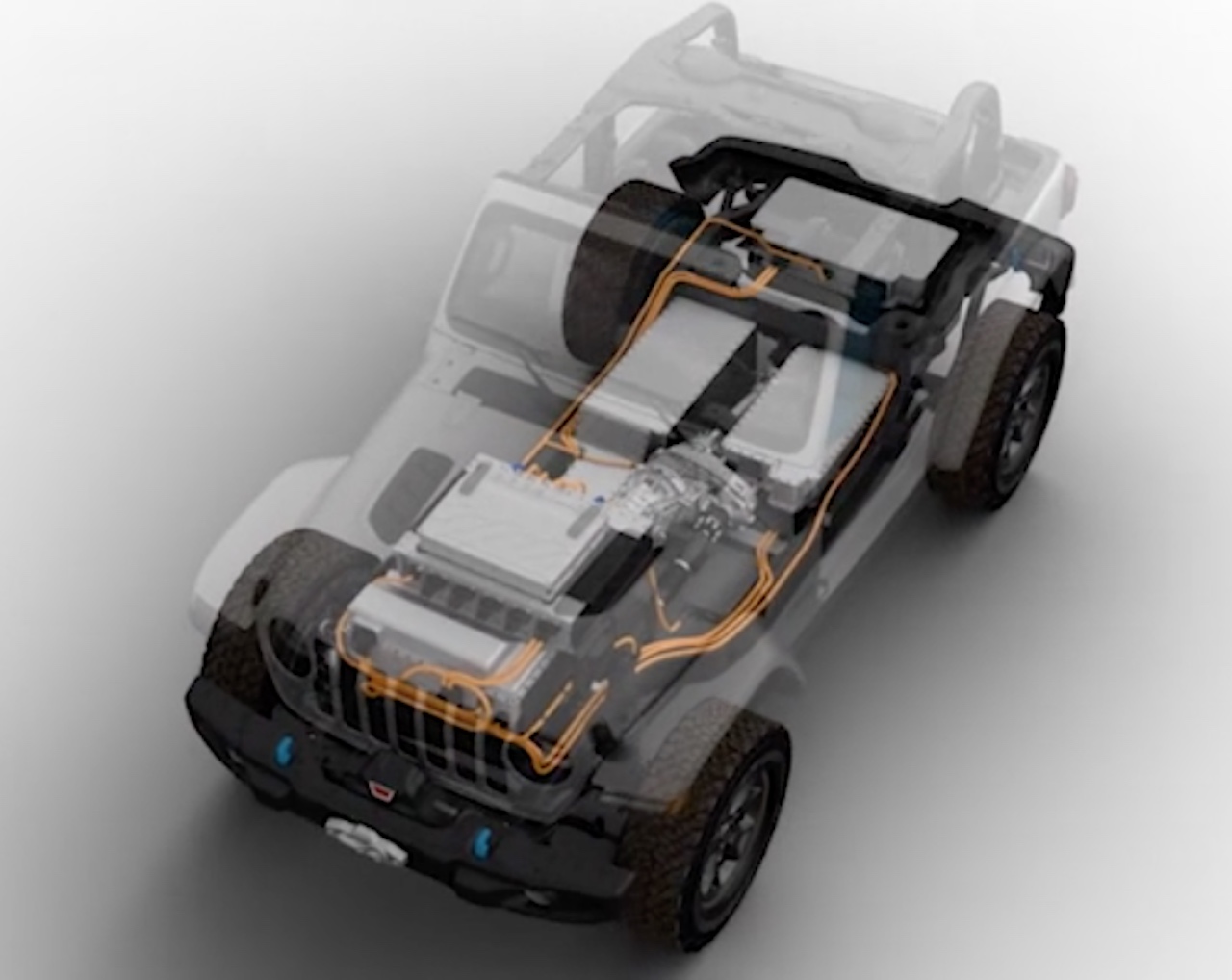 This Electric Jeep Wrangler concept will be the brands first electric vehicle when it debuts next month.