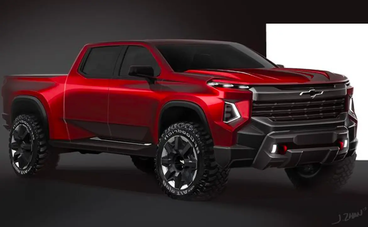 Does This GM Design Sketch Preview The 2022 Chevrolet Silverado?