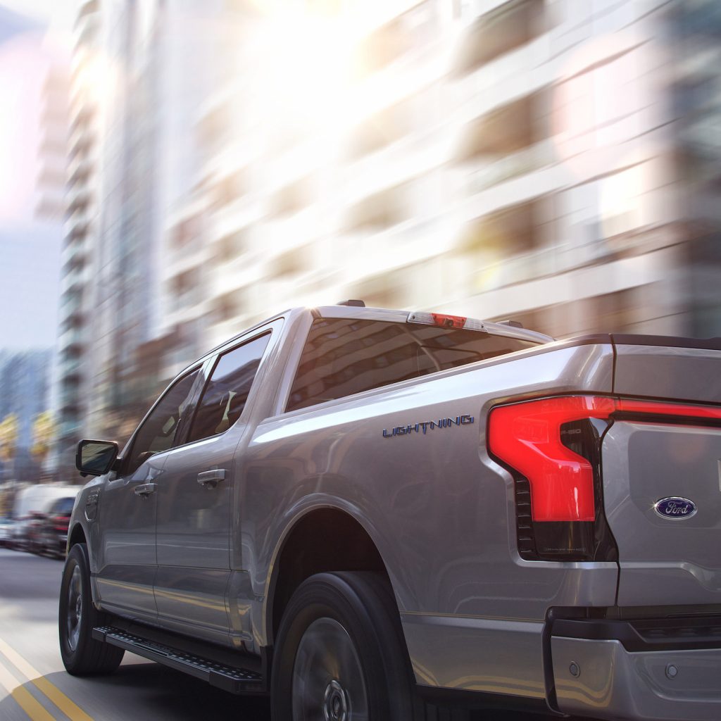 2022 Ford F-150 Lightning electric pickup truck reservations topped 20,000 in just 12 hours.