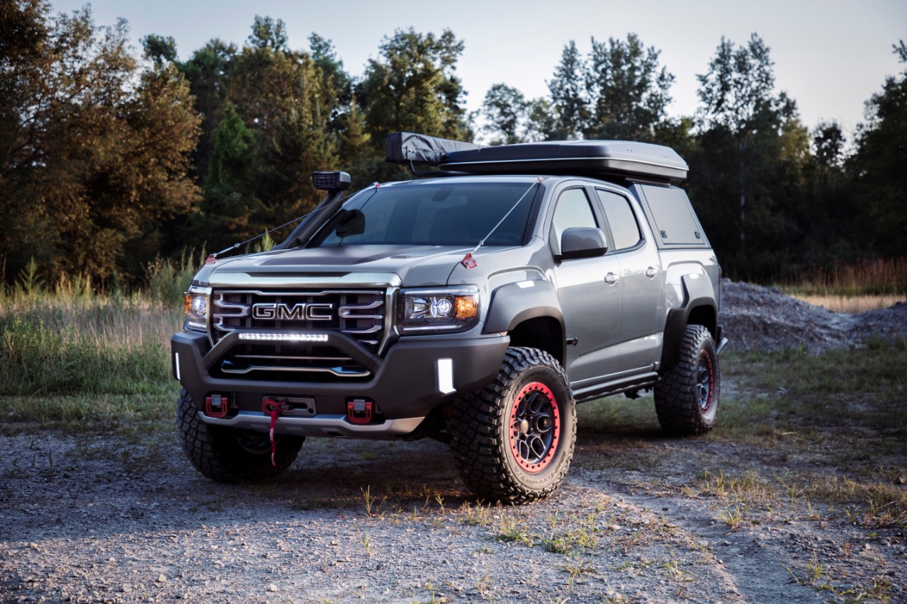 GMC Canyon AT4 OverlandX Concept Previews OffRoad Truck