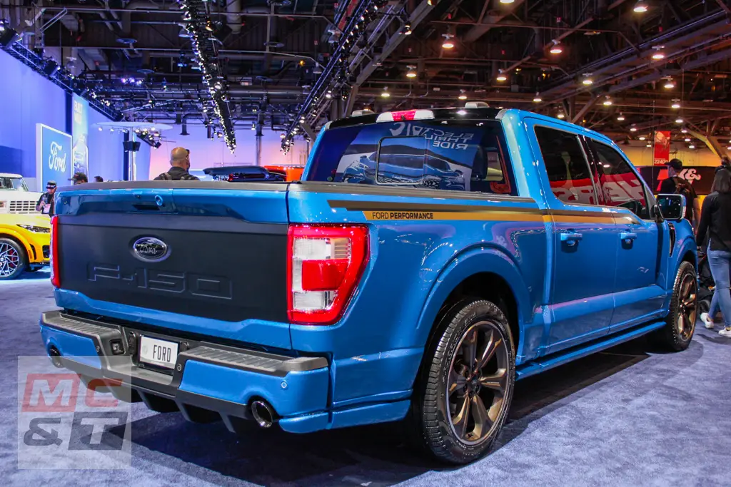 2021 2022 Ford Performance F-150 SEMA Show Coyote V8 5.0L Supercharged Supercharger Gen 5X