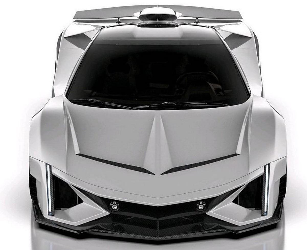 Competition Carbon C8 Corvette 2022 SEMA Show C120R Rendering