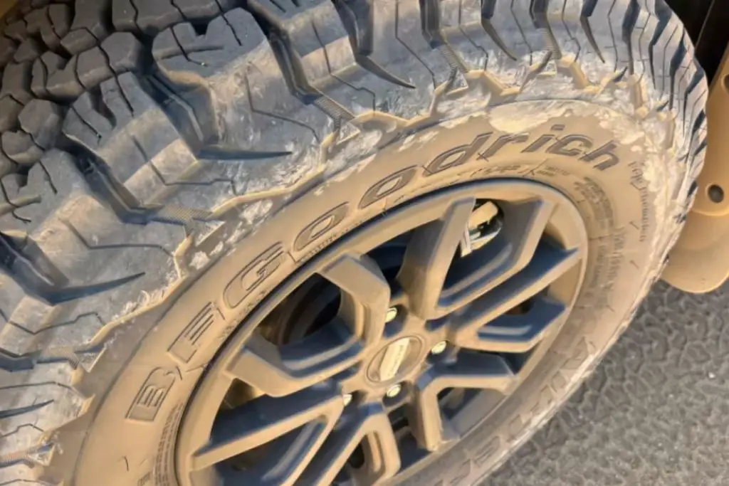 Ford Ranger Raptor BFGoodrich Tires