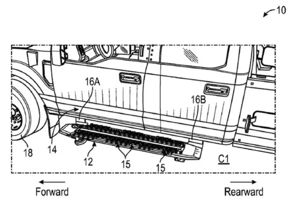 Ford Traction Board Patent For Bronco And F-150