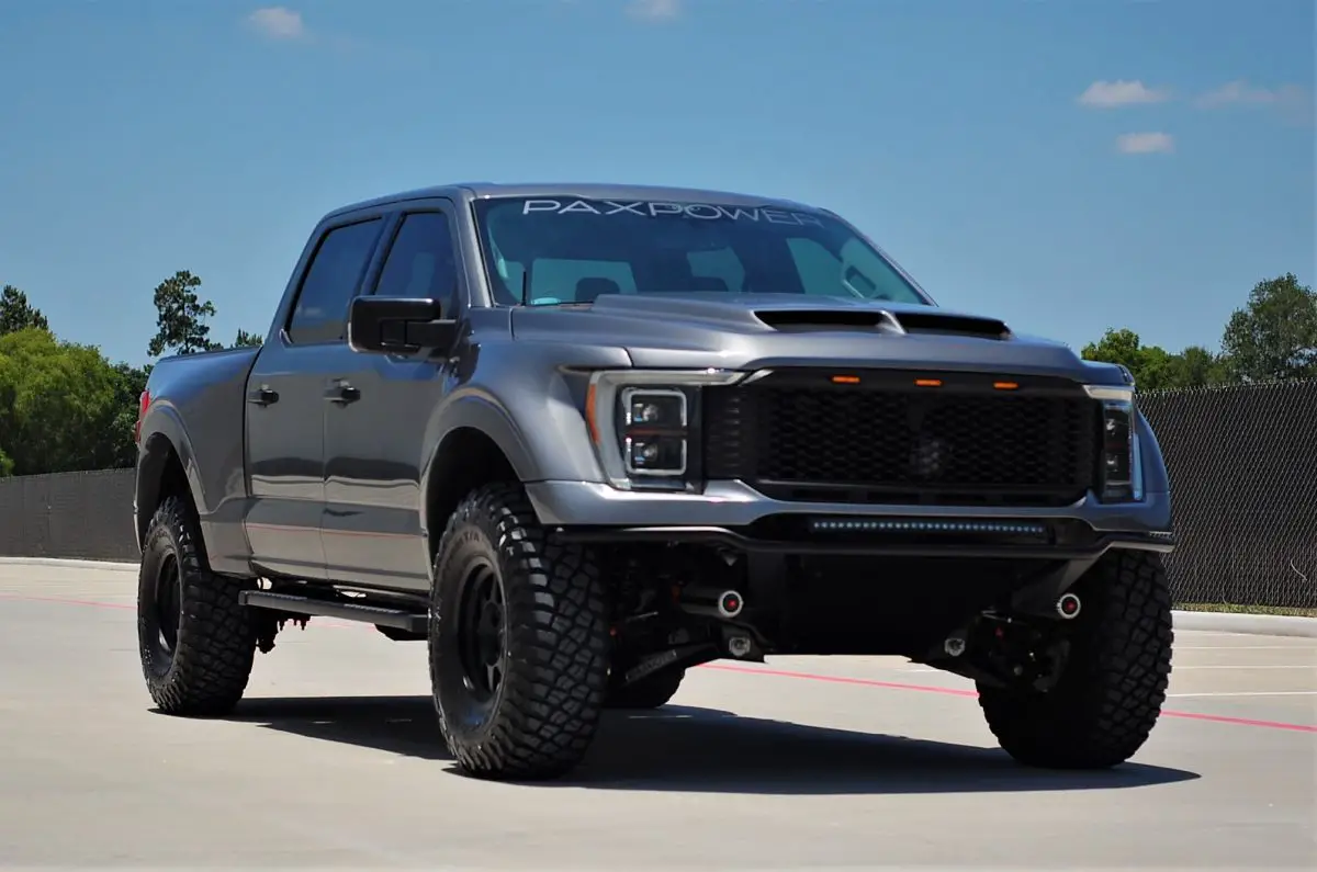 PaxPower will use official Ford F-150 Raptor parts to convert standard truc...